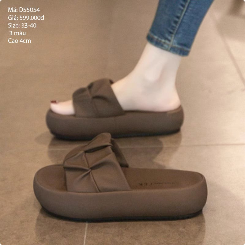 Dép xinh quai gấp - D55054