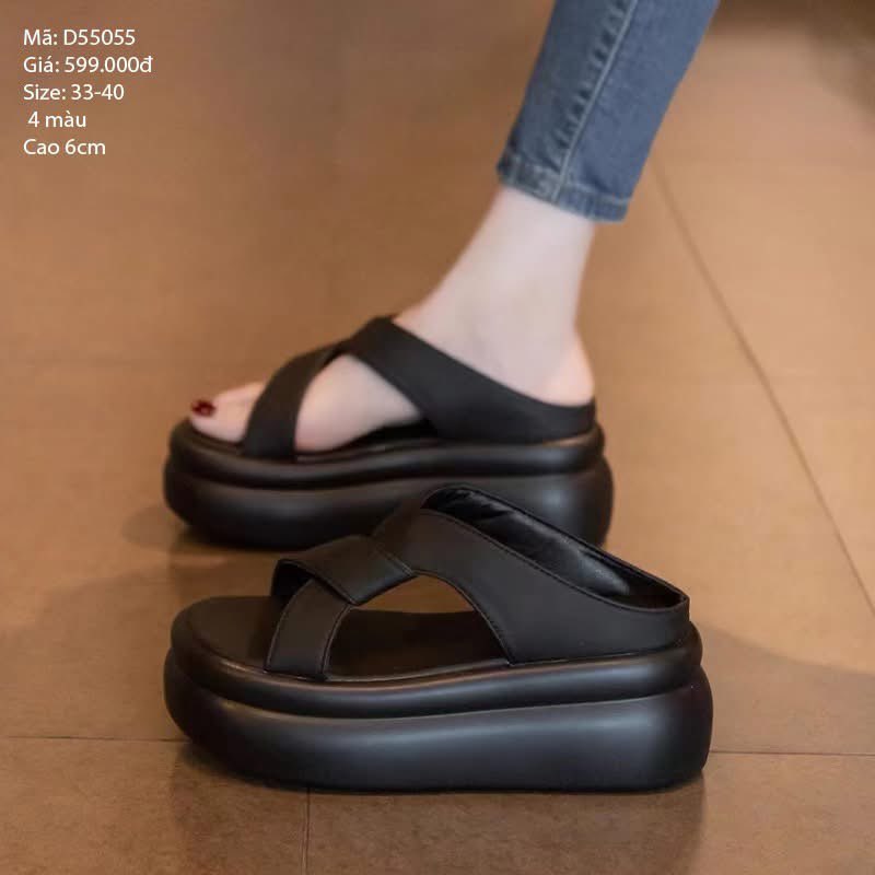 Dép xinh đế cao - D55055